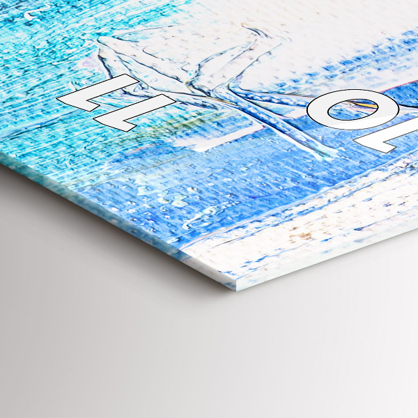 Orologio verticale Coppia sotto la pioggia