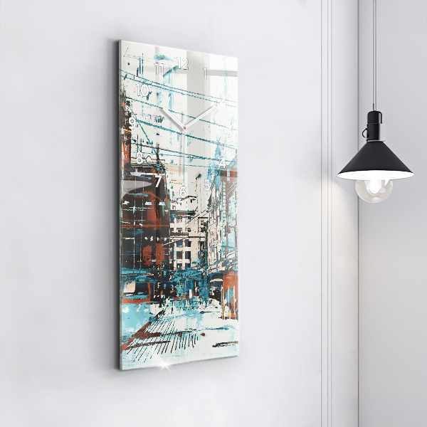 Orologio verticale Arte di strada