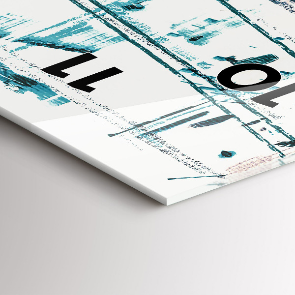 Orologio verticale Arte di strada