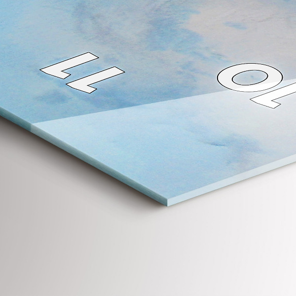 Orologio verticale Una nave sull'acqua