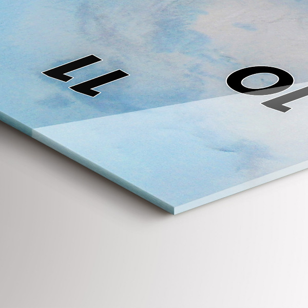 Orologio verticale Una nave sull'acqua