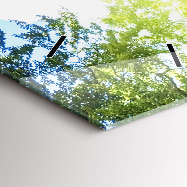 Orologio verticale Paesaggio della laguna