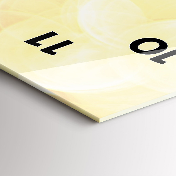 Orologio verticale Camper sulla spiaggia