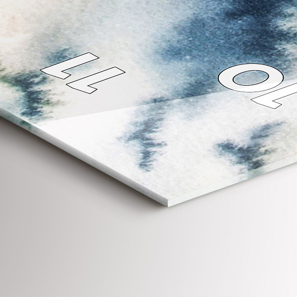 Orologio verticale Lago invernale Łódka