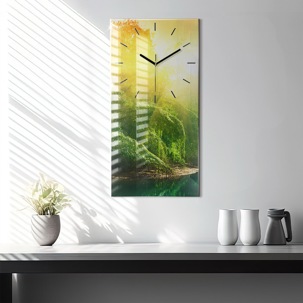 Orologio verticale Natura pacifica