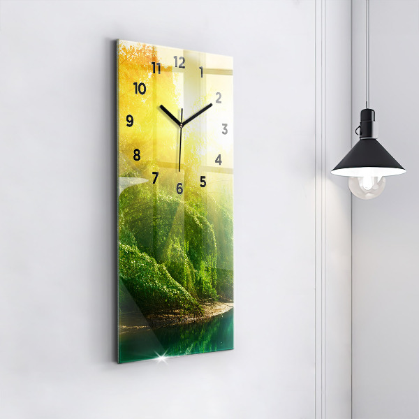 Orologio verticale Natura pacifica