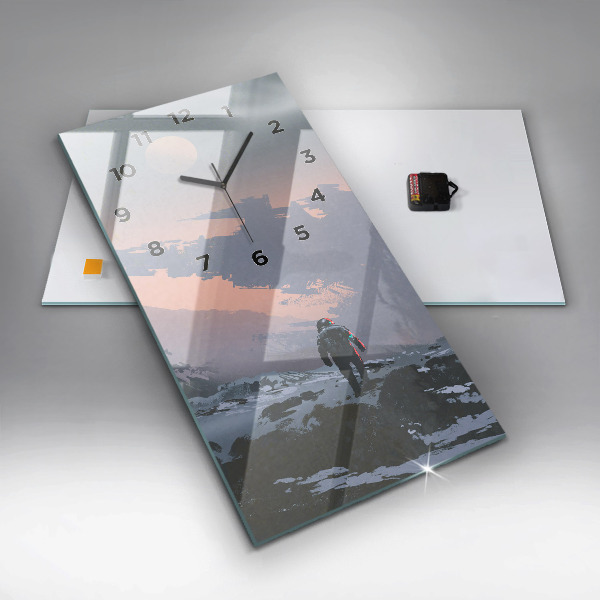 Orologio verticale Astronauti Via Lattea