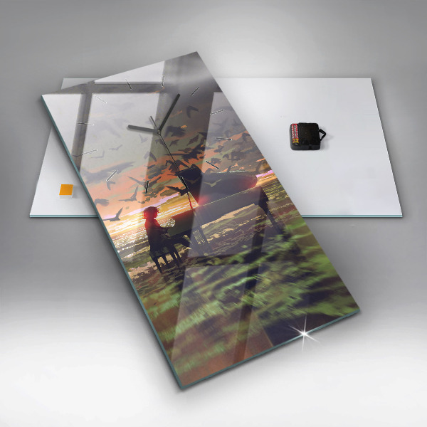 Orologio verticale Concerto sulla spiaggia