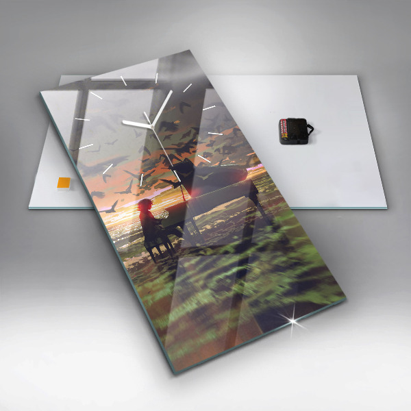 Orologio verticale Concerto sulla spiaggia