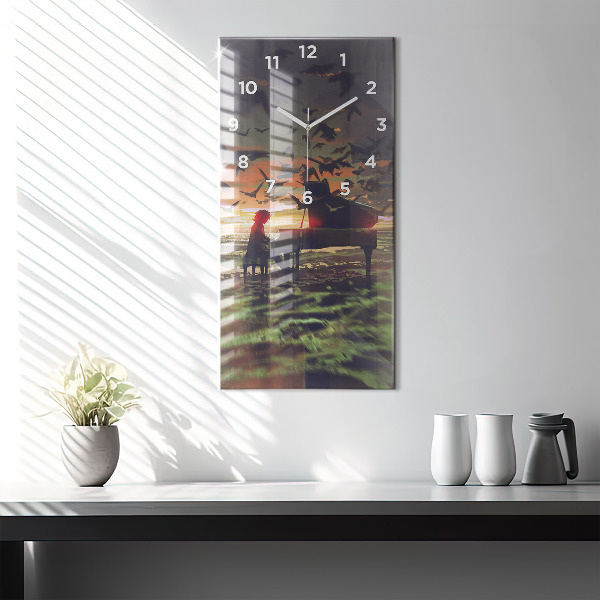 Orologio verticale Concerto sulla spiaggia