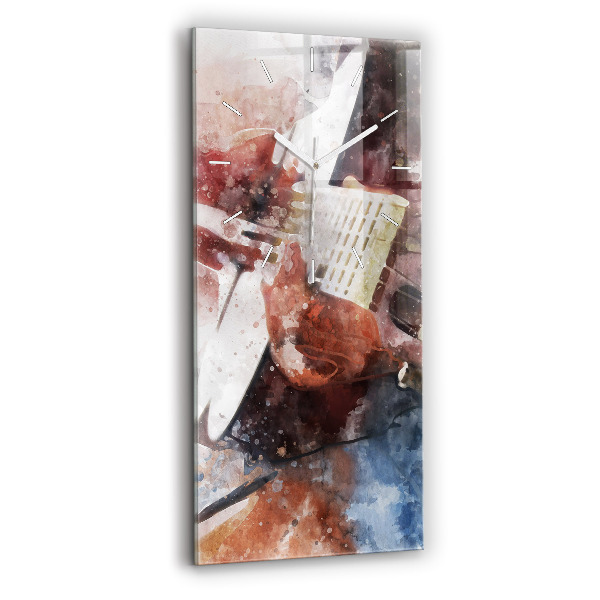 Orologio verticale Visualizzazione della chitarra