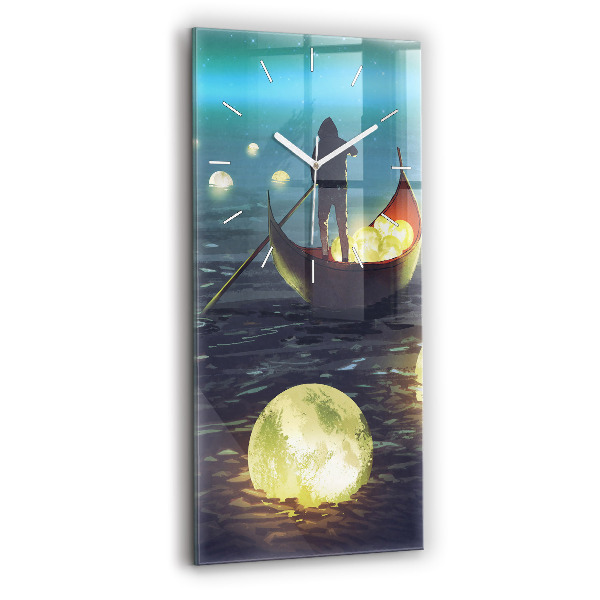 Orologio verticale Astrazione