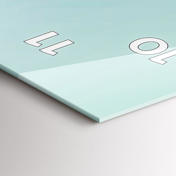 Orologio verticale Figure geometriche