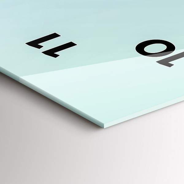 Orologio verticale Figure geometriche