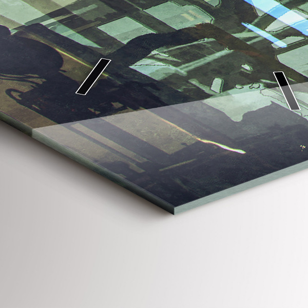 Orologio verticale Il cyberpunk