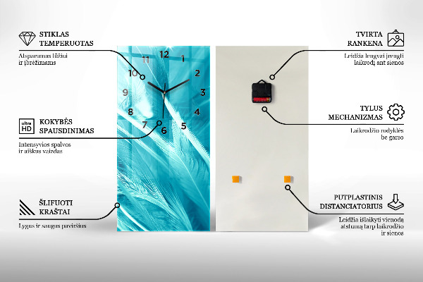 Orologio verticale Il cyberpunk