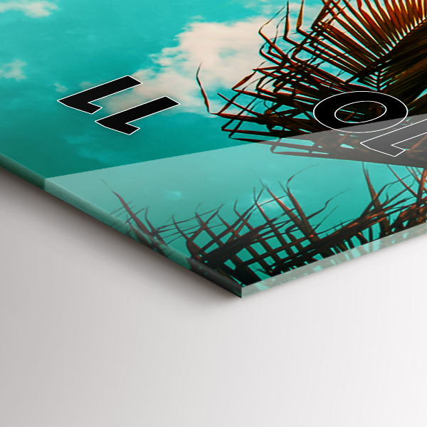 Orologio verticale Vacanze Relax Estate