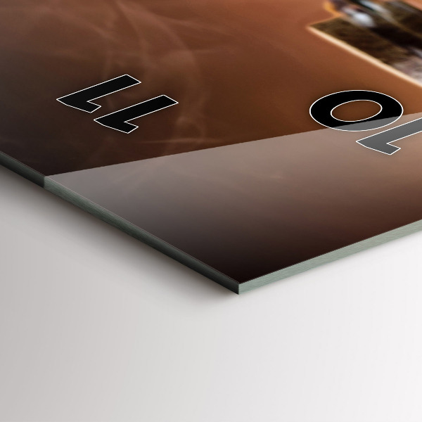 Orologio verticale Il cuore culinario d'Italia