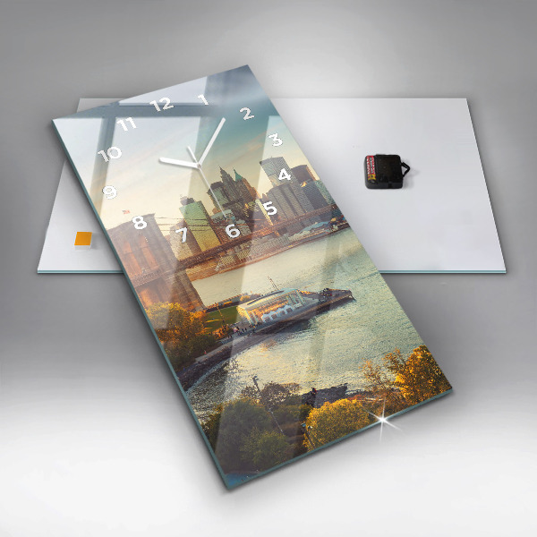 Orologio verticale New York Manhattan