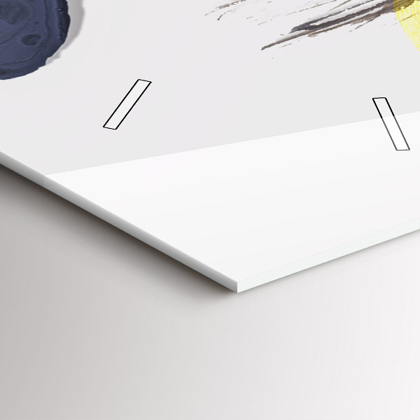 Orologio verticale collage surrealista