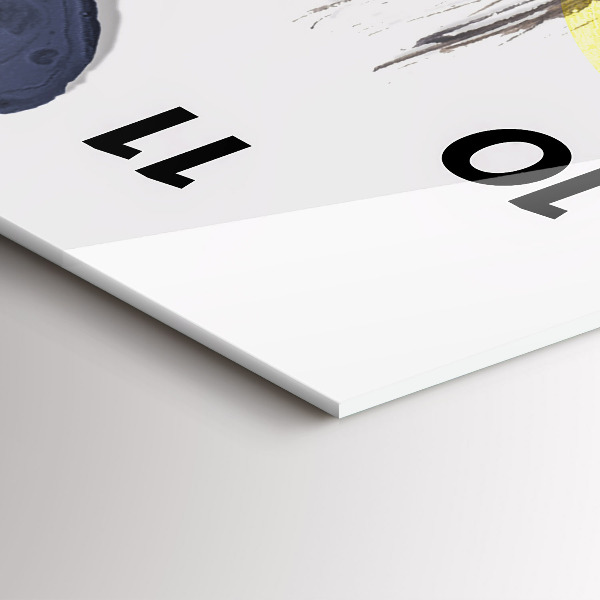 Orologio verticale collage surrealista