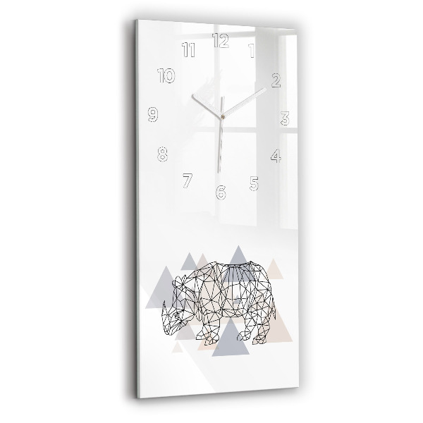 Orologio verticale Modello geometrico