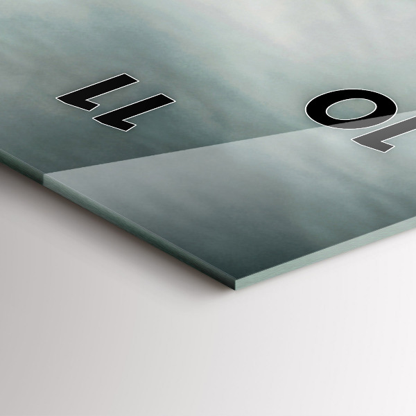 Orologio verticale Stile motore Adrenalina