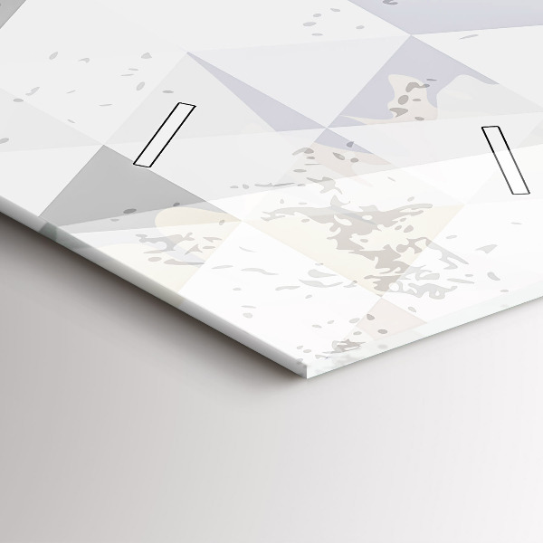 Orologio verticale Motivo geometrico