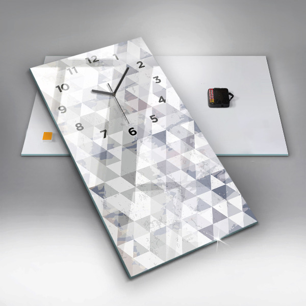 Orologio verticale Motivo geometrico