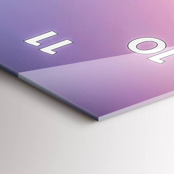 Orologio verticale Tramonto Maldive