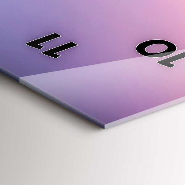 Orologio verticale Tramonto Maldive