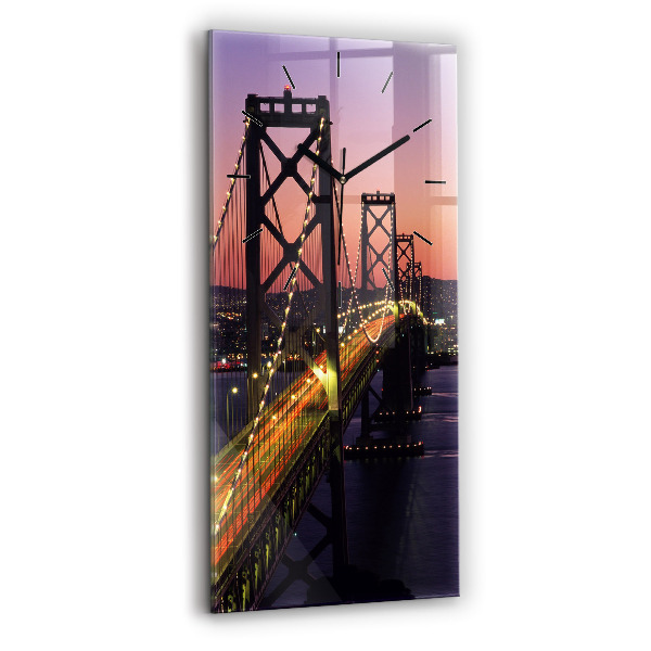 Orologio verticale tramonto negli Stati Uniti