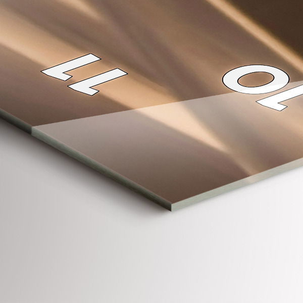 Orologio verticale Quad nel deserto