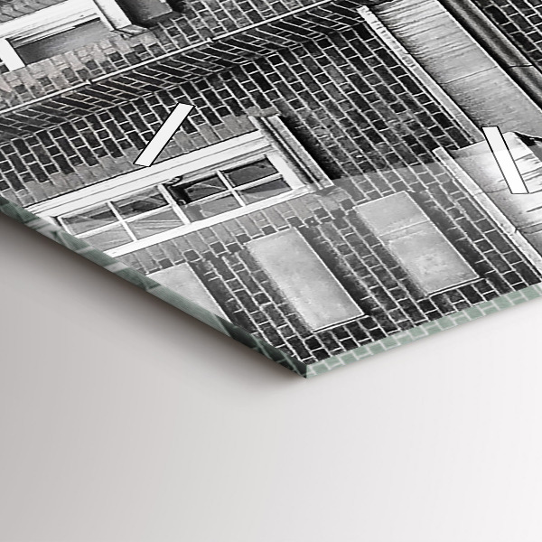 Orologio verticale Autobus rosso a due piani