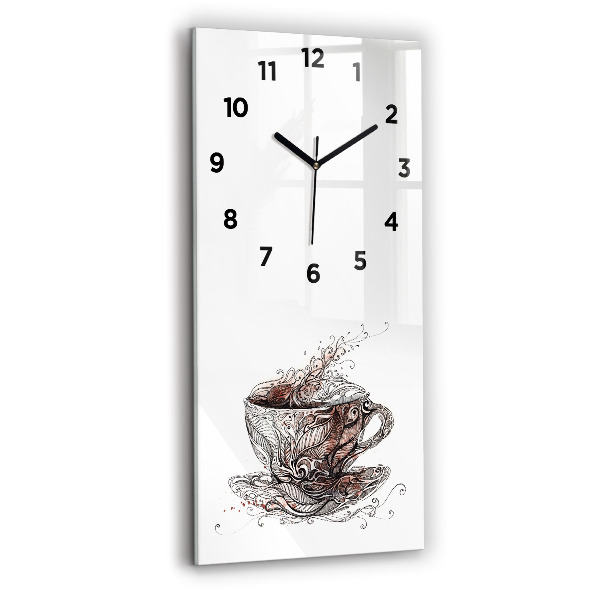 Orologio verticale Tazza di caffè