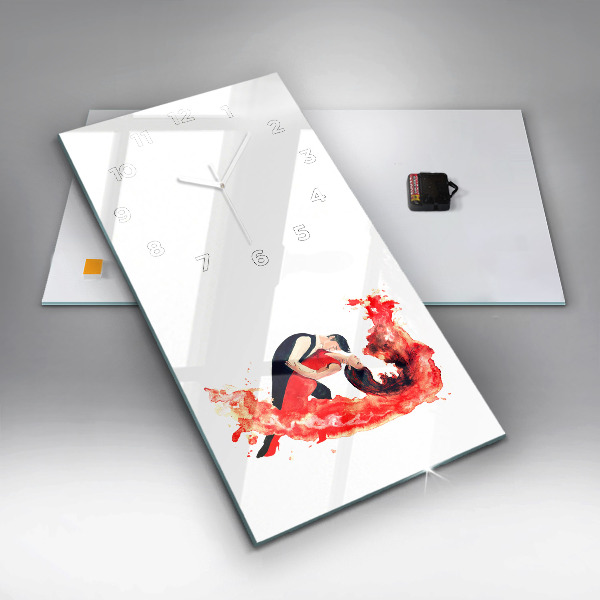 Orologio verticale Un tango sensuale e pieno di emozioni