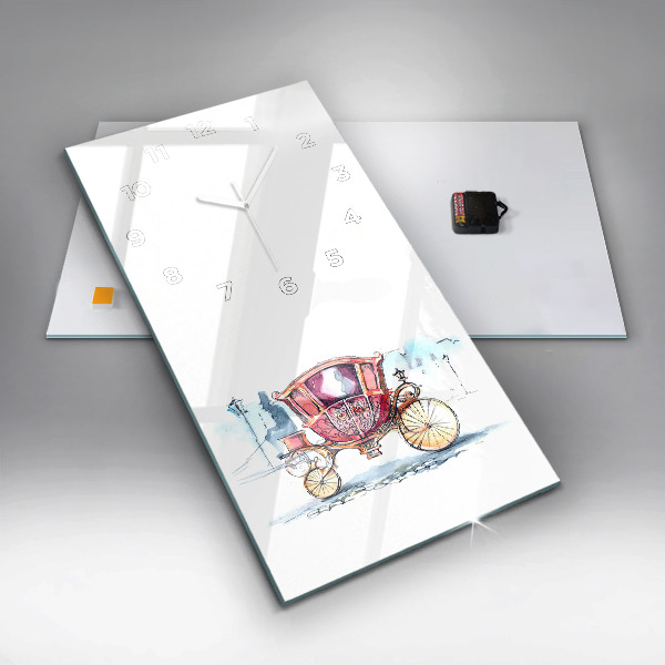 Orologio verticale L'antica carrozza della regina