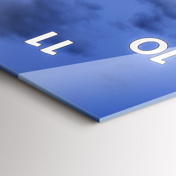 Orologio verticale Autobus rosso di Londra