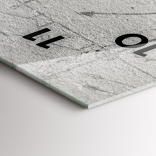 Orologio verticale Schizzo della città