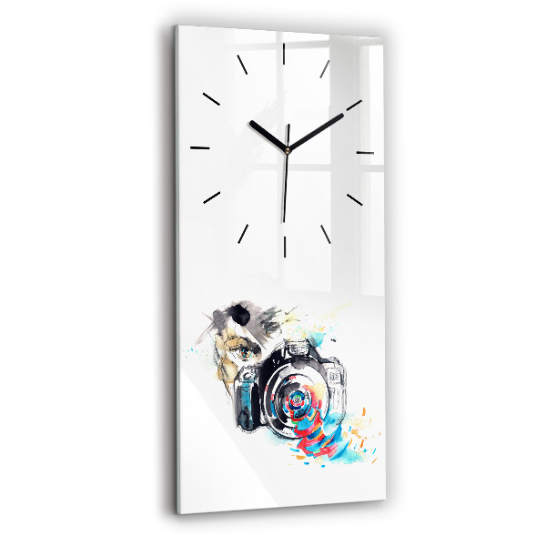 Orologio verticale Fotografa donna