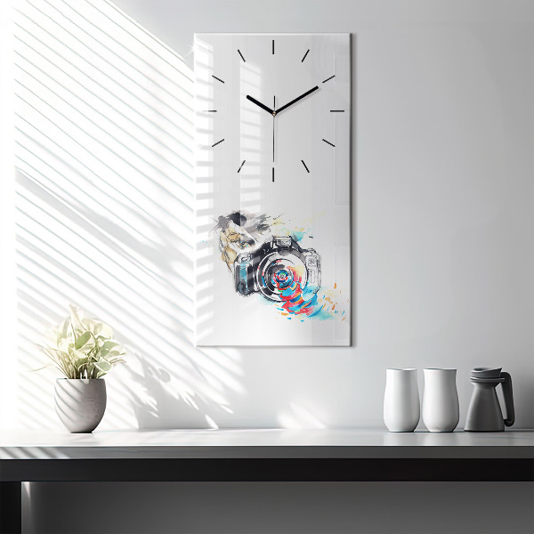 Orologio verticale Fotografa donna