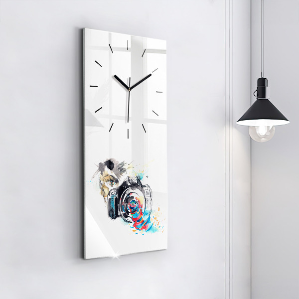 Orologio verticale Fotografa donna