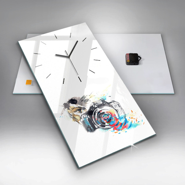 Orologio verticale Fotografa donna