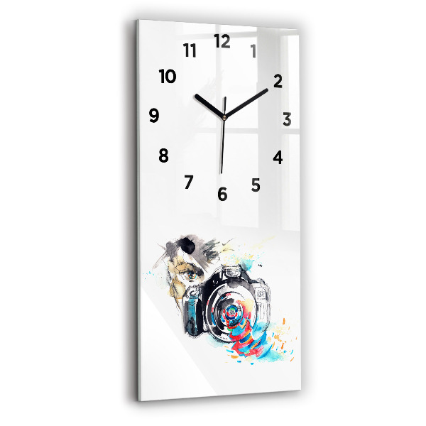 Orologio verticale Fotografa donna