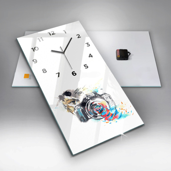 Orologio verticale Fotografa donna
