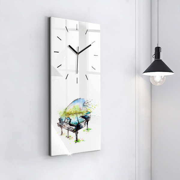 Orologio verticale Illustrazione 4 stagioni