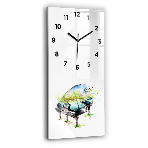 Orologio verticale Illustrazione 4 stagioni