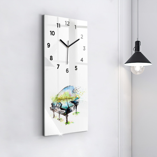 Orologio verticale Illustrazione 4 stagioni