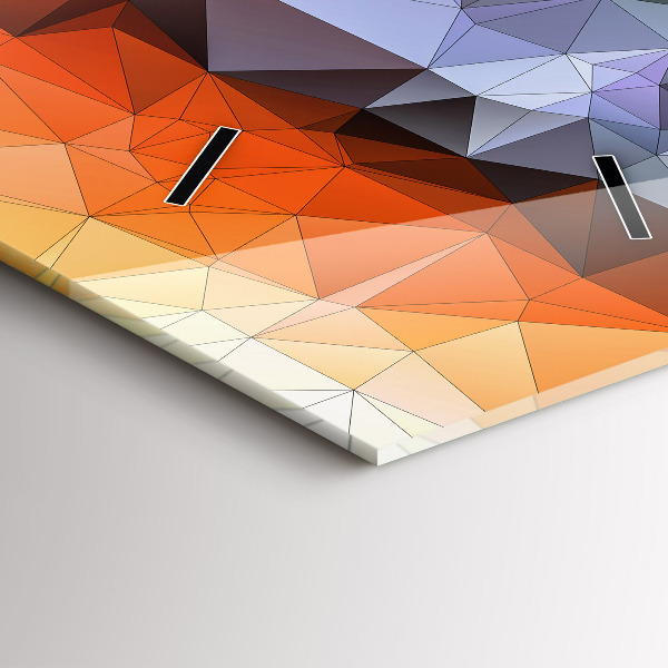 Orologio verticale Occhio umano colorato