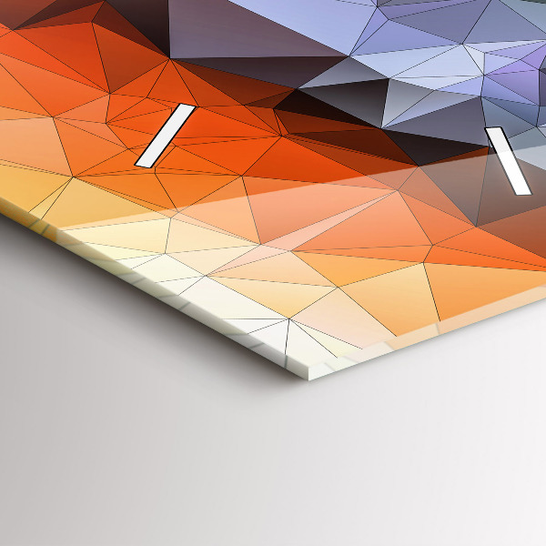 Orologio verticale Occhio umano colorato